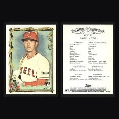 2023 Topps Allen & Ginter #194 Zach Neto Los Angeles Angels RC - Baseball Card Single