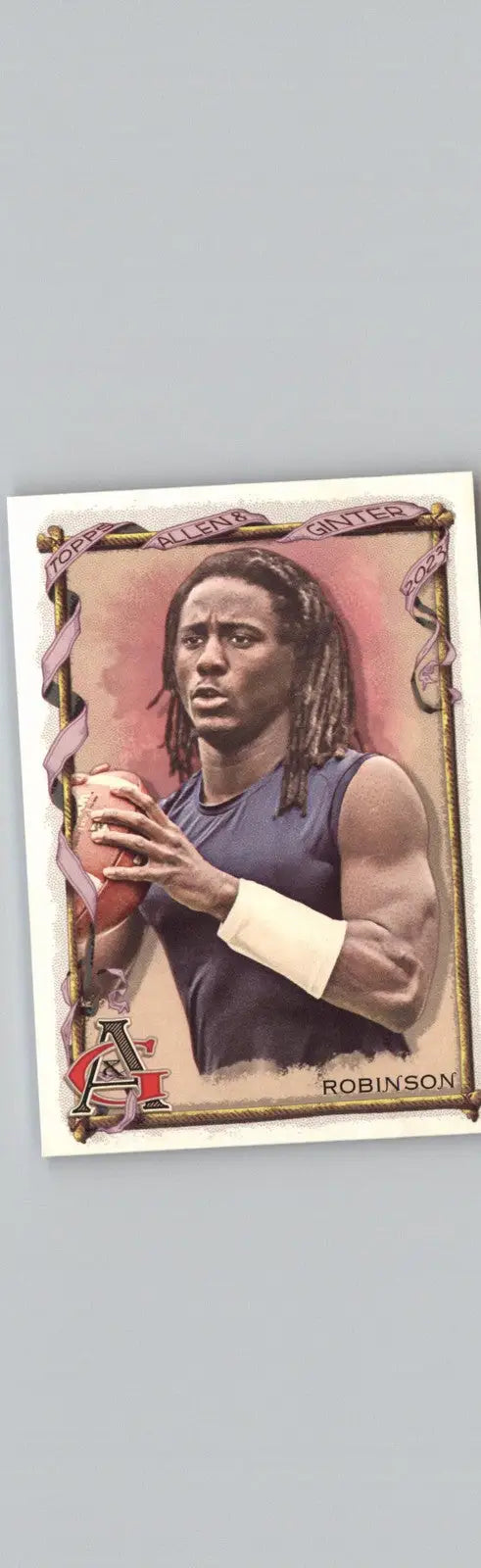 2023 Topps Allen & Ginter #202 Denard ’Shoelace’ Robinson Detroit Lions - Football Card Single