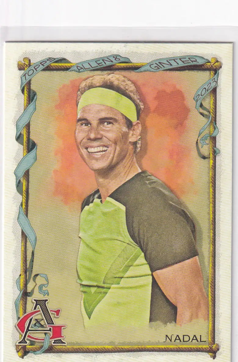 2023 TOPPS ALLEN & GINTER #249 RAFAEL NADAL - Baseball Card Single