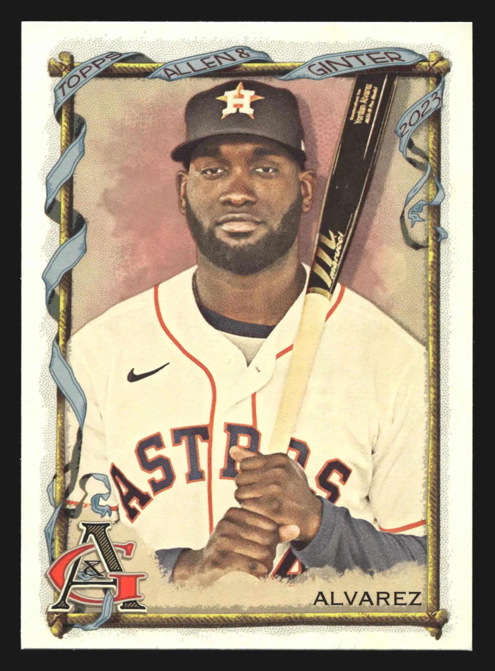 2023 Topps Allen & Ginter #34 Yordan Alvarez Houston Astros - Baseball Card Single