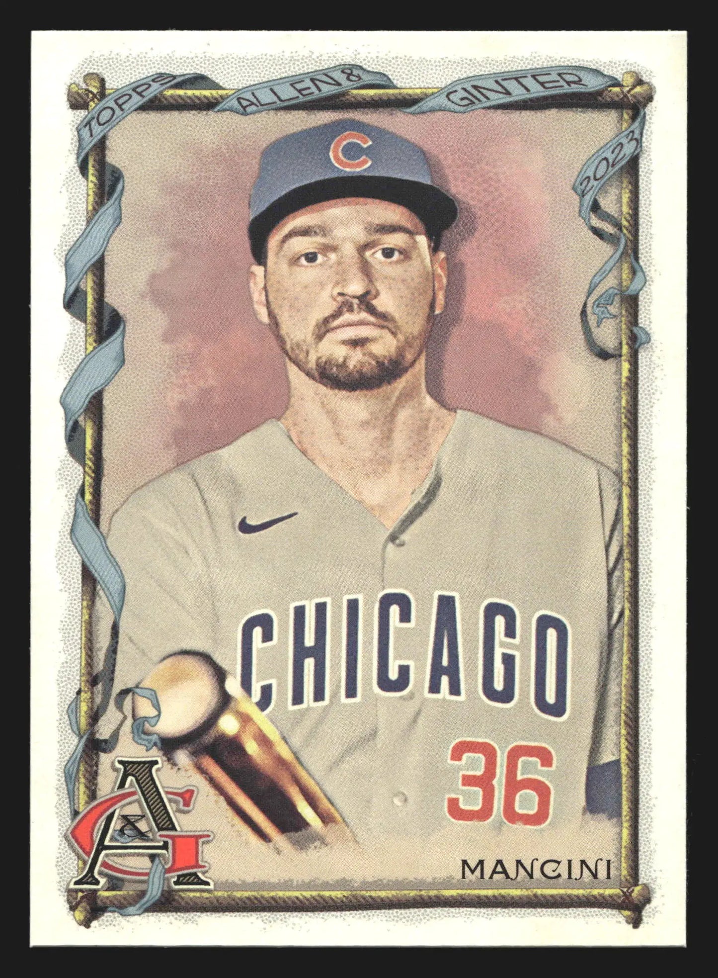 2023 Topps Allen & Ginter #81 Trey Mancini Chicago Cubs - Baseball Card Single