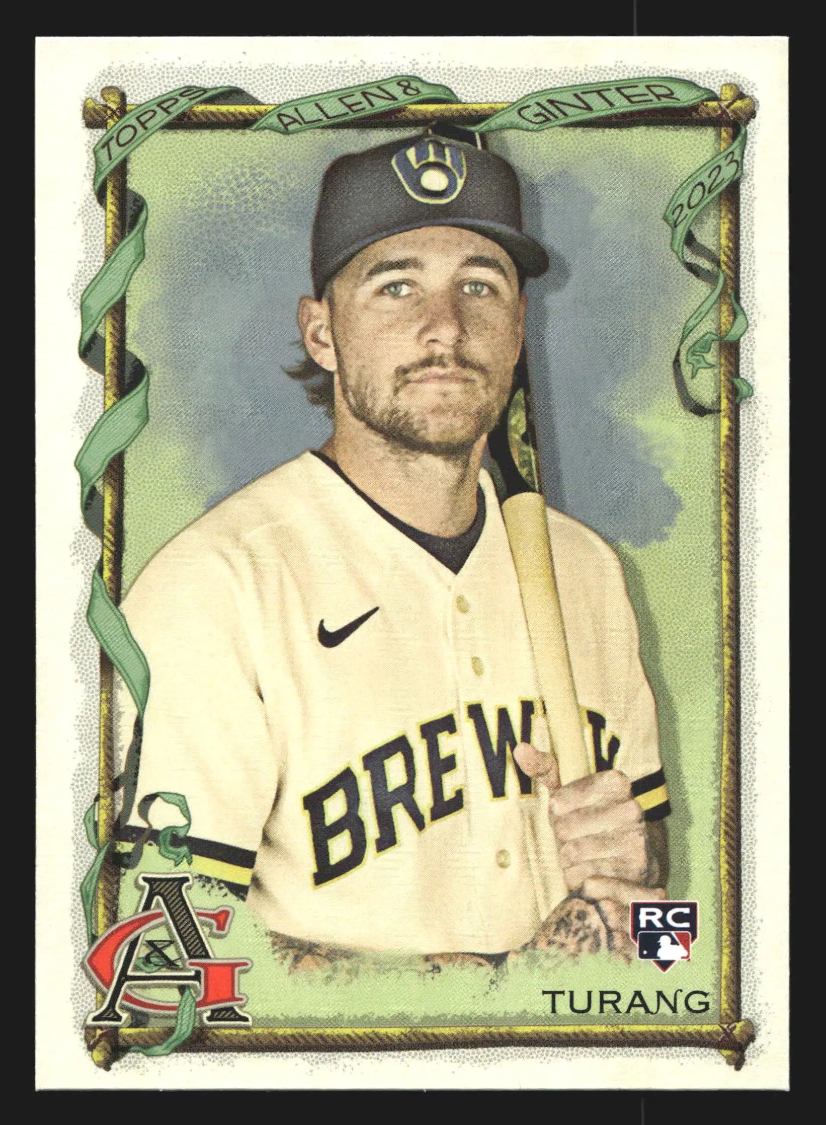 2023 Topps Allen & Ginter Brice Turang #292 RC Milwaukee Brewers - Baseball Card Single
