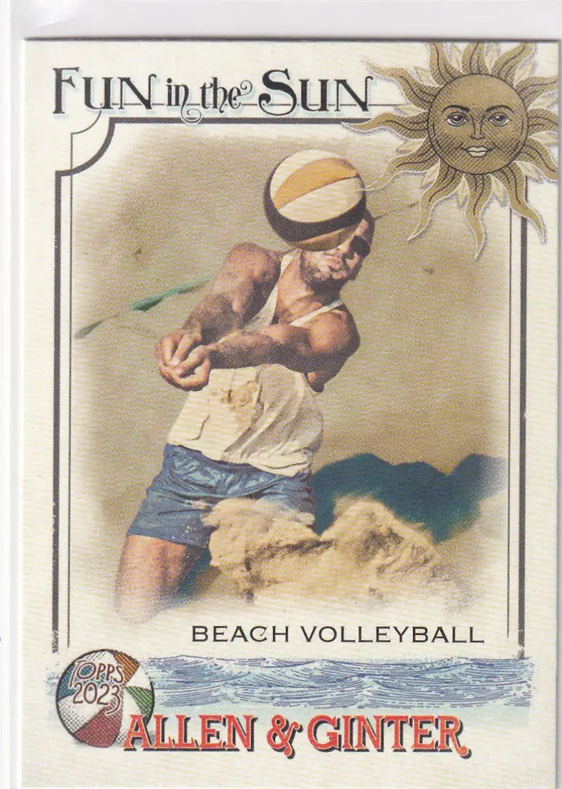 2023 TOPPS ALLEN & GINTER #FITS-3 BEACH VOLLEYBALL - Other