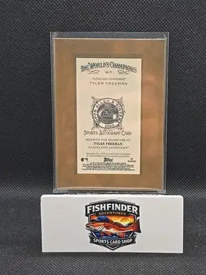 2023 Topps Allen & Ginter - Framed Mini Autographs Tyler Freeman #MA-TF (AU RC) - Baseball Card Single
