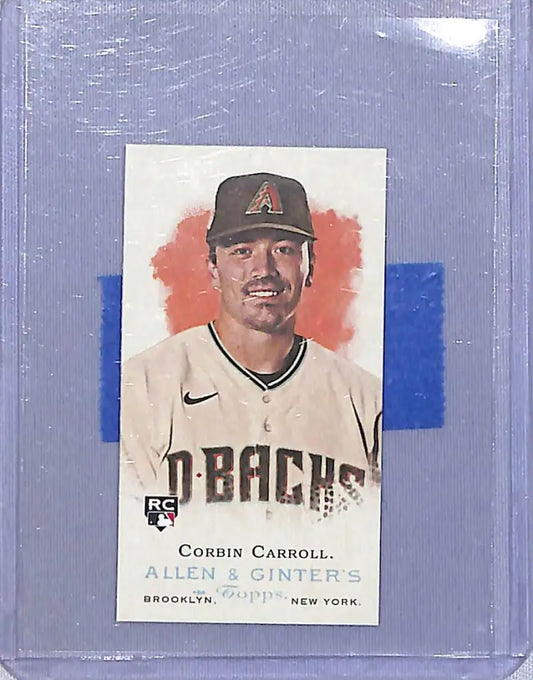 2023 Topps Allen & Ginter Mini #RDV-4 Corbin Carroll NM-MT Arizona Diamondbacks - Baseball Card Single