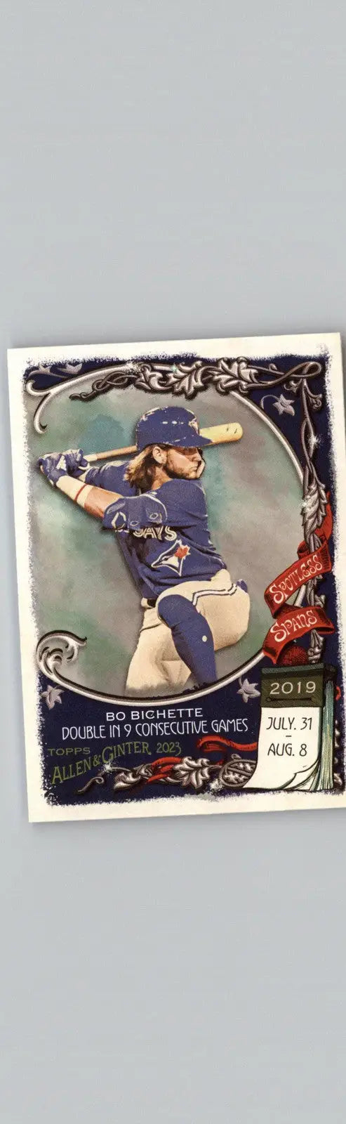 2023 Topps Allen & Ginter #SS-2 Bo Bichette Spotless Spans Toronto Blue Jays - Baseball Card Single