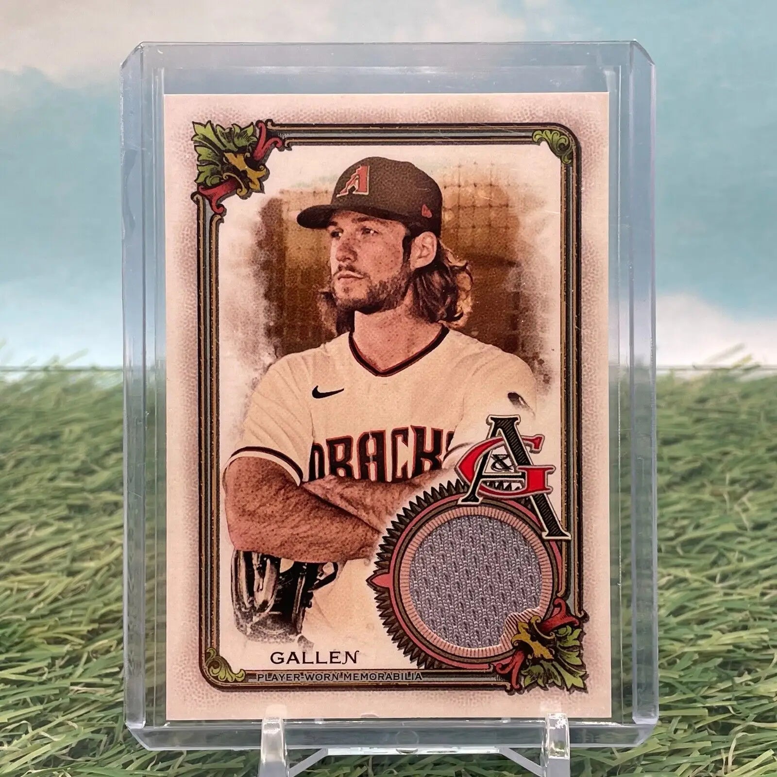 Zac Gallen baseball card from 2023 Topps Allen & Ginter Arizona Diamondbacks set