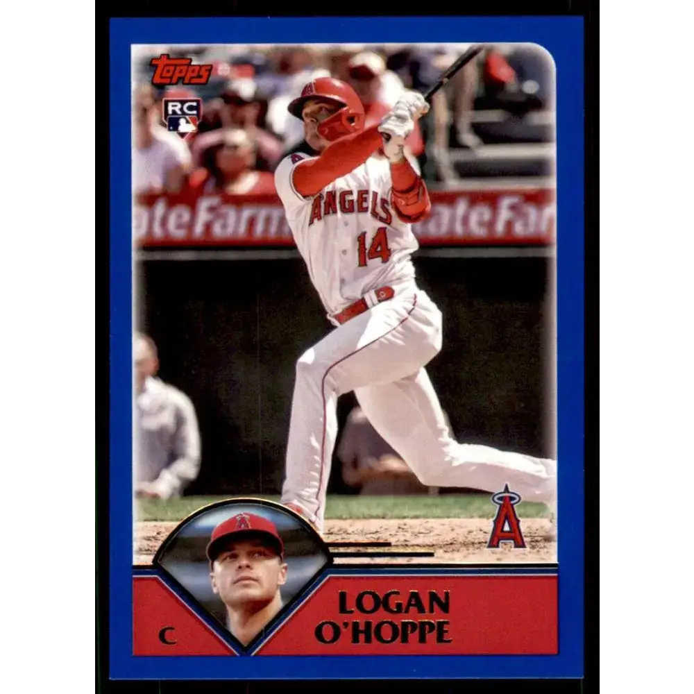 2023 Topps Archives #219 Logan O’Hoppe NM-MT RC Rookie Los Angeles Angels Baseball Card - Baseball Card Single