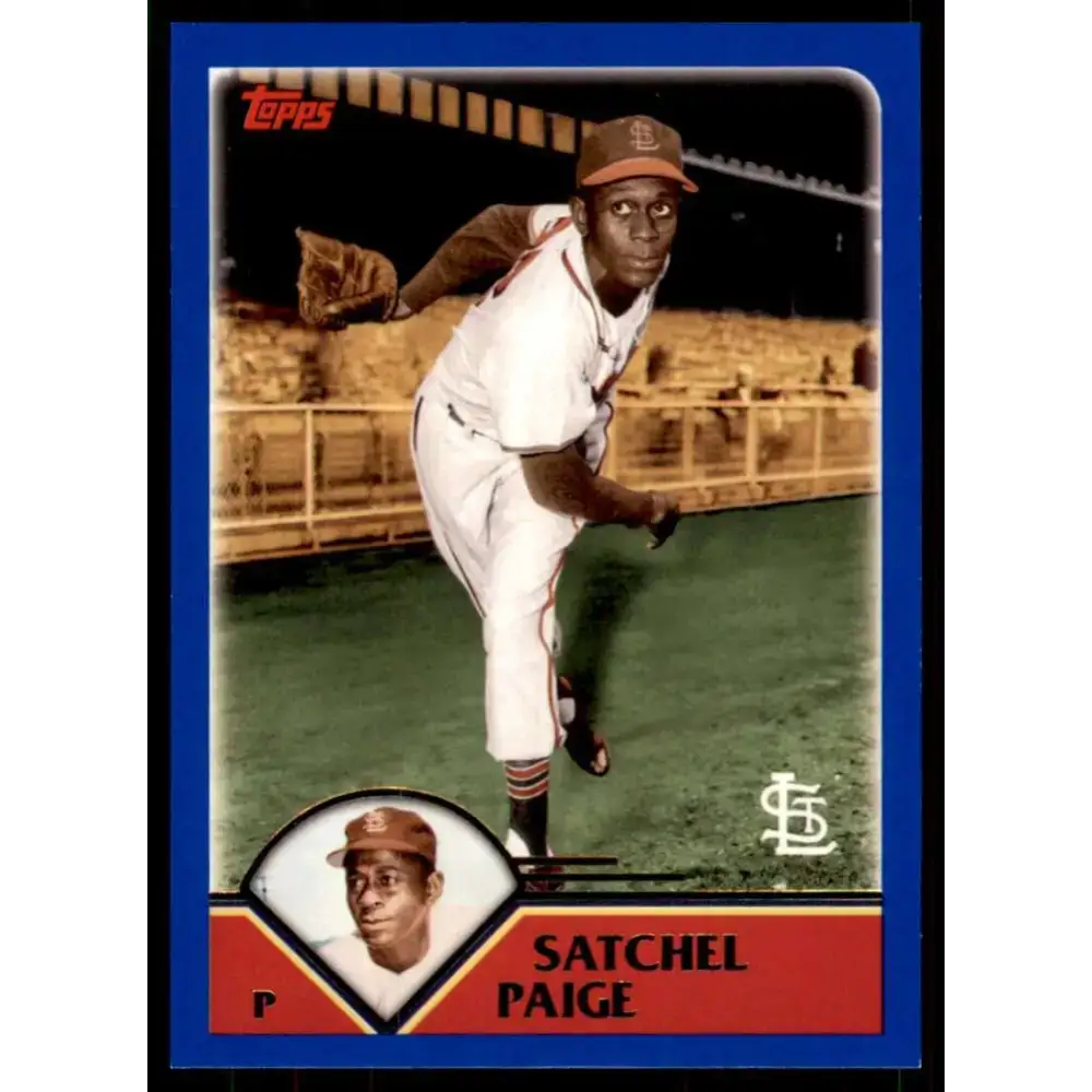 2023 Topps Archives #225 Satchel Paige NM-MT St. Louis Browns Baseball Card - Baseball Card Single