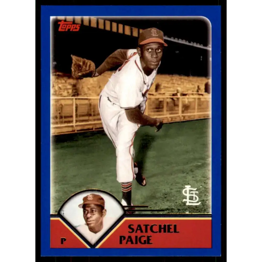 2023 Topps Archives #225 Satchel Paige NM-MT St. Louis Browns Baseball Card - Baseball Card Single
