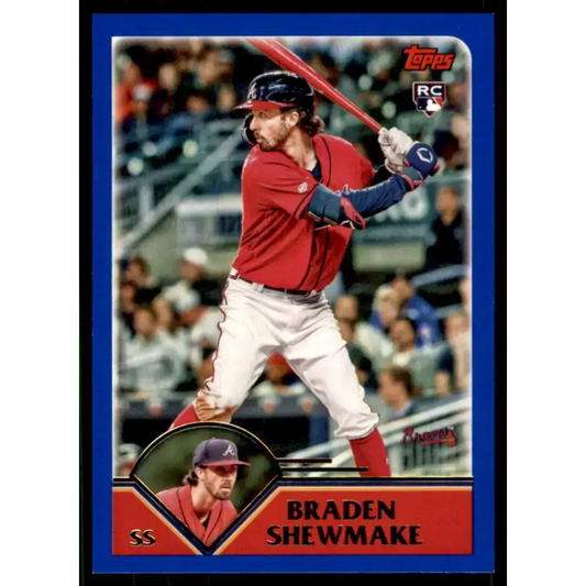 2023 Topps Archives #240 Braden Shewmake NM-MT RC Rookie Atlanta Braves Baseball Card - Baseball Card Single