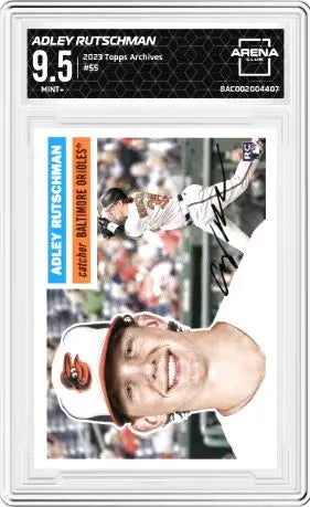 2023 Topps Archives Adley Rutschman #5 AC 9.5 - Baseball Card Single