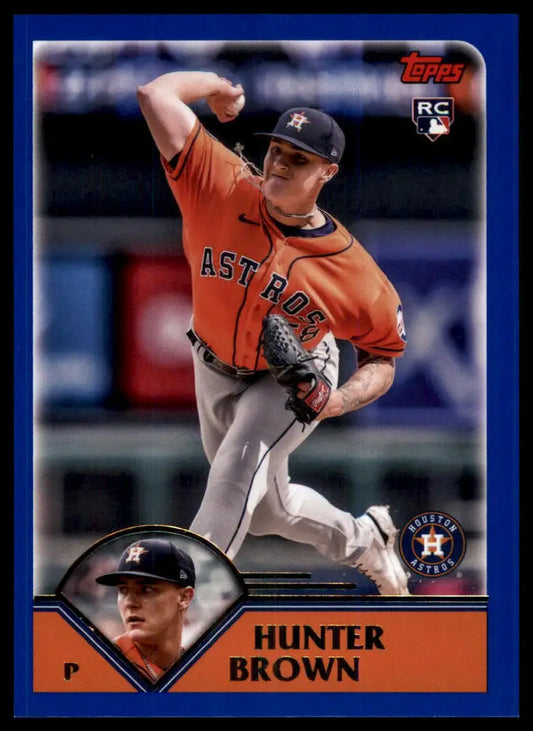 2023 Topps Archives Hunter Brown RC 273 Houston Astros Baseball NM - Baseball Card Single