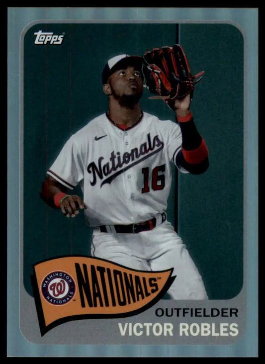 2023 Topps Archives - Rainbow Foil Victor Robles 107 /199 Washington Nationals - Baseball Card Single