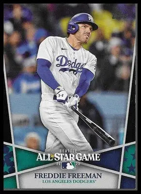 2023 Topps AS Game Gift with Purchase #28 Freddie Freeman Dodgers Promo Insert