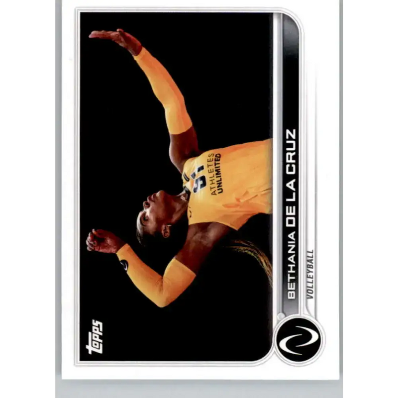 2023 Topps Athletes Unlimited All Sports 112 Bethania de la Cruz Volleyball Card - Volleyball Card Single
