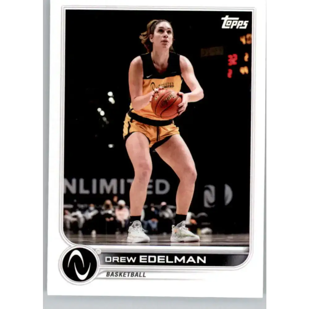 2023 Topps Athletes Unlimited All Sports 116 Drew Edelman Basketball Card - Basketball Card Single