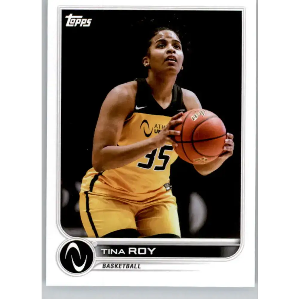 2023 Topps Athletes Unlimited All Sports 118 Tina Roy Basketball Card - Basketball Card Single
