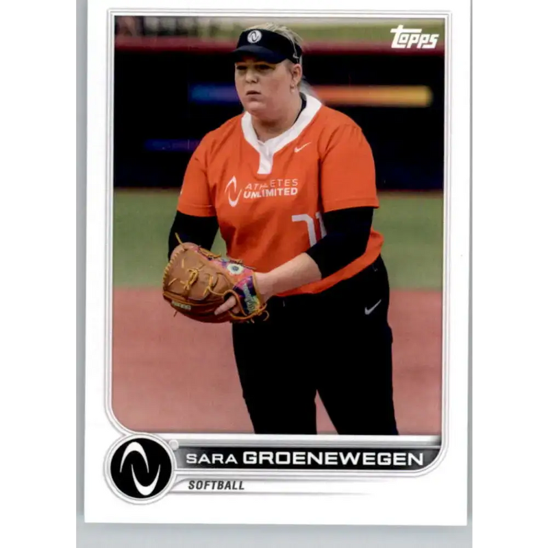 2023 Topps Athletes Unlimited All Sports 124 Sara Groenewegen Softball - Baseball Card Single