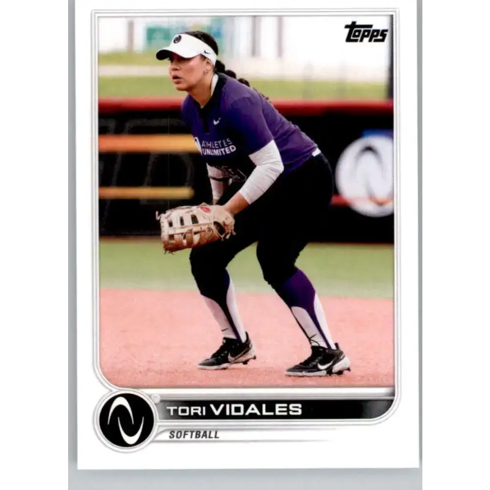 2023 Topps Athletes Unlimited All Sports 137 Tori Vidales Softball - Baseball Card Single