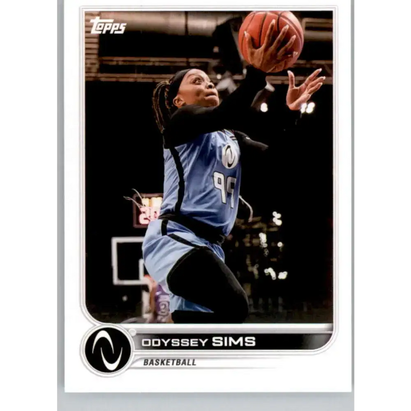 2023 Topps Athletes Unlimited All Sports 139 Odyssey Sims Basketball Card - Basketball Card Single