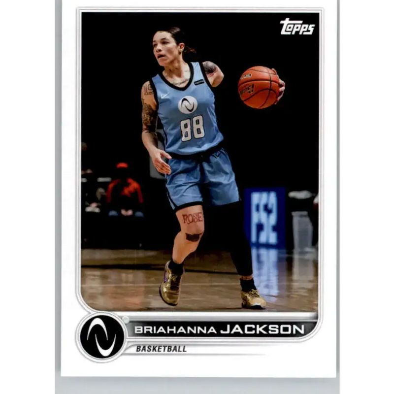 2023 Topps Athletes Unlimited All Sports 140 Briahanna Jackson Basketball Card - Basketball Card Single