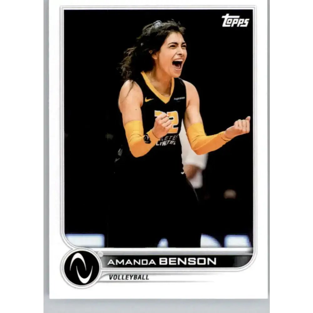 2023 Topps Athletes Unlimited All Sports 143 Amanda Benson Volleyball Card - Other
