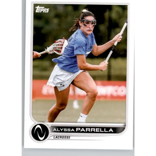 2023 Topps Athletes Unlimited All Sports 146 Alyssa Parrella Lacrosse Card - Lacrosse Card Single