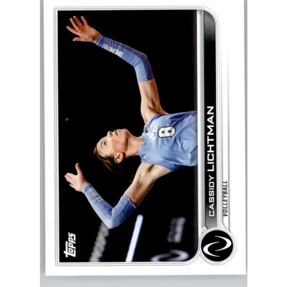 2023 Topps Athletes Unlimited All Sports 148 Cassidy Lichtman Volleyball Card - Volleyball Card Single