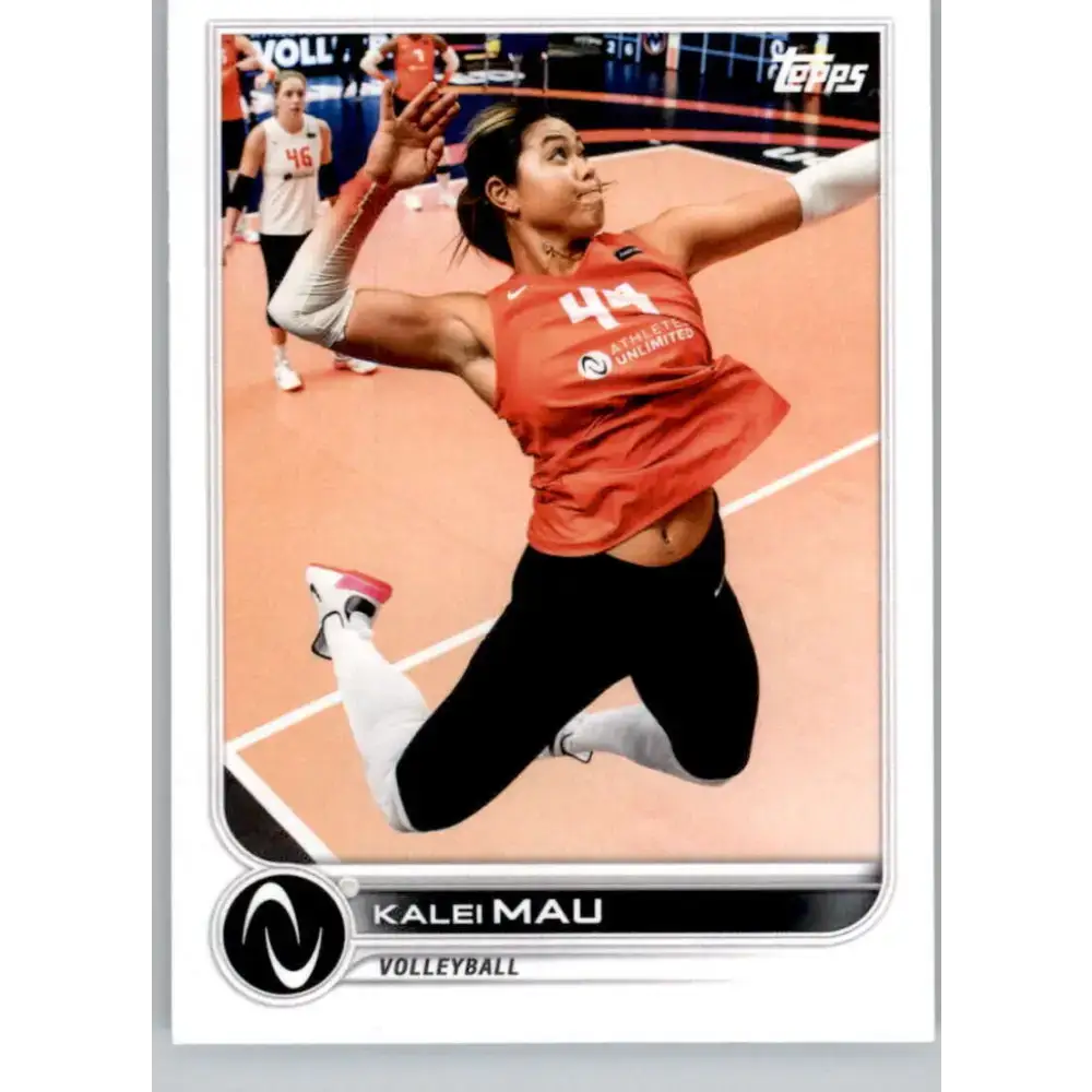 2023 Topps Athletes Unlimited All Sports 157 Kalei Mau Volleyball Card - Volleyball Card Single