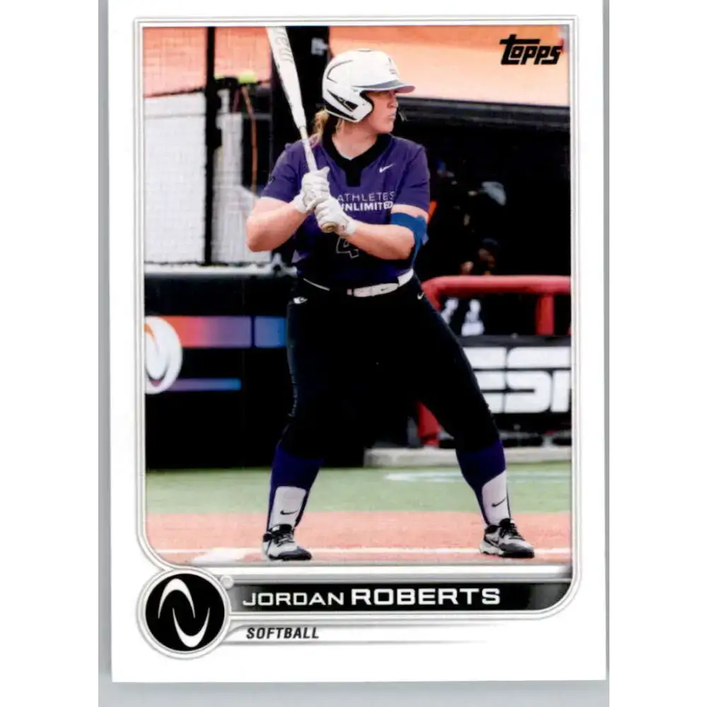2023 Topps Athletes Unlimited All Sports 16 Jordan Roberts Softball - Baseball Card Single