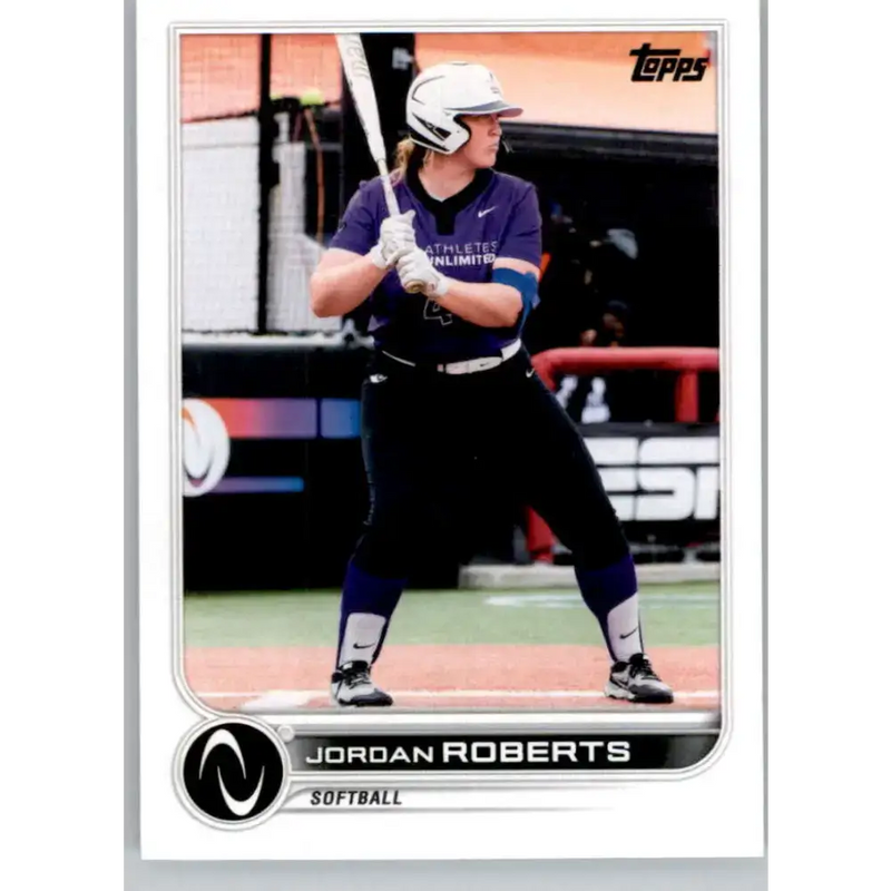 2023 Topps Athletes Unlimited All Sports 16 Jordan Roberts Softball - Baseball Card Single