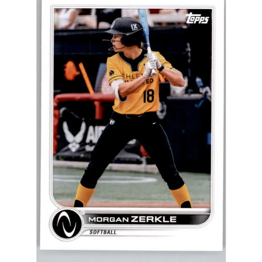 2023 Topps Athletes Unlimited All Sports 167 Morgan Zerkle Softball - Baseball Card Single