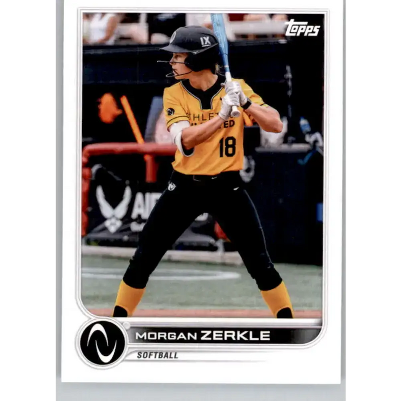 2023 Topps Athletes Unlimited All Sports 167 Morgan Zerkle Softball - Baseball Card Single