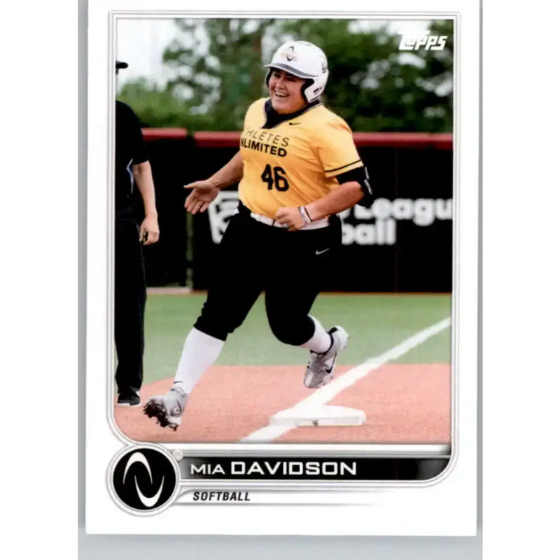 2023 Topps Athletes Unlimited All Sports 181 Mia Davidson Softball - Baseball Card Single