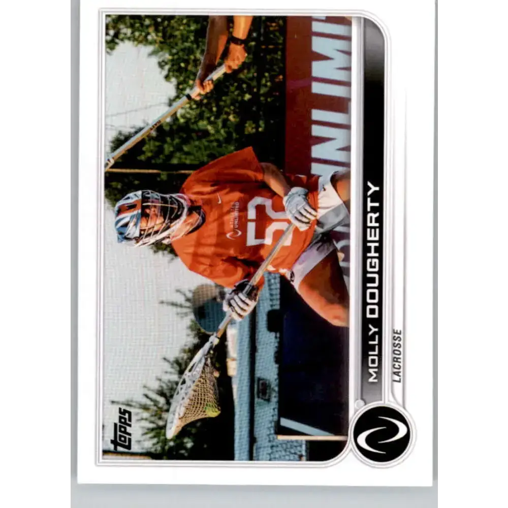 2023 Topps Athletes Unlimited All Sports 182 Molly Dougherty Lacrosse Card - Lacrosse Card Single