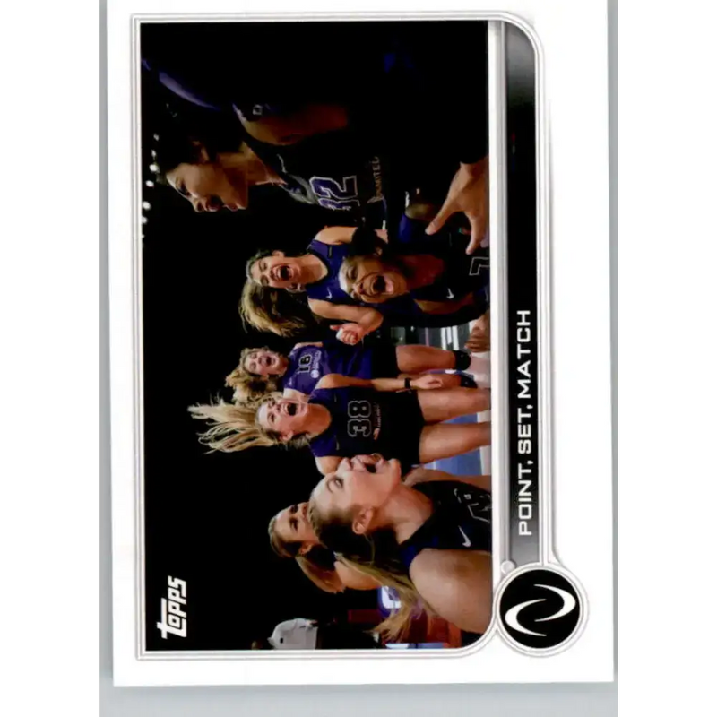 2023 Topps Athletes Unlimited All Sports 191 Point Set Match Volleyball Card - Other