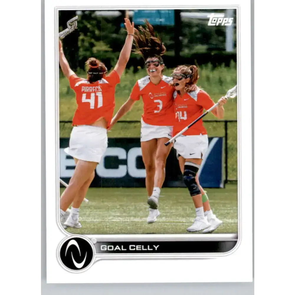 2023 Topps Athletes Unlimited All Sports 192 Goal Celly Lacrosse Card - Lacrosse Card Single