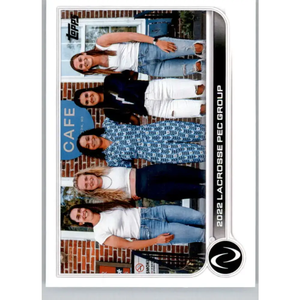 2023 Topps Athletes Unlimited All Sports 198 2022 PEC Group Lacrosse Card - Other