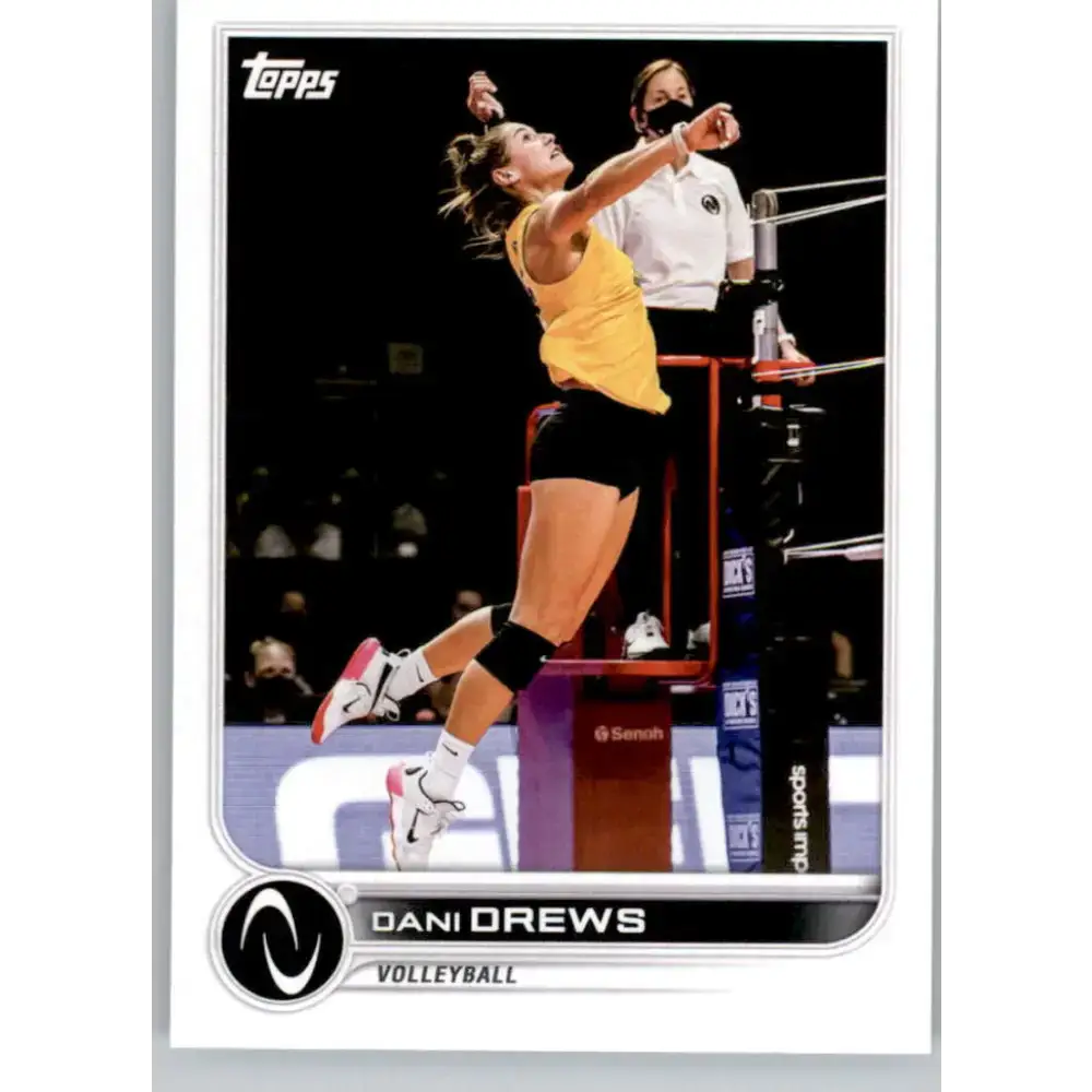 2023 Topps Athletes Unlimited All Sports 35 Dani Drews Volleyball Card - Volleyball Card Single