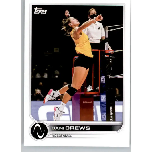2023 Topps Athletes Unlimited All Sports 35 Dani Drews Volleyball Card - Volleyball Card Single