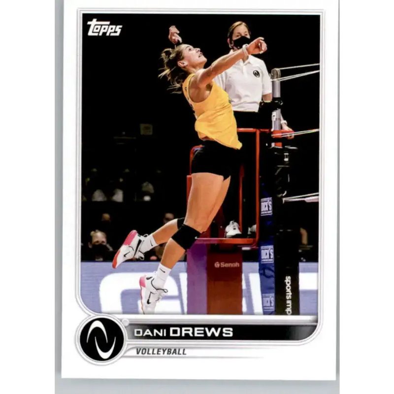 2023 Topps Athletes Unlimited All Sports 35 Dani Drews Volleyball Card - Volleyball Card Single