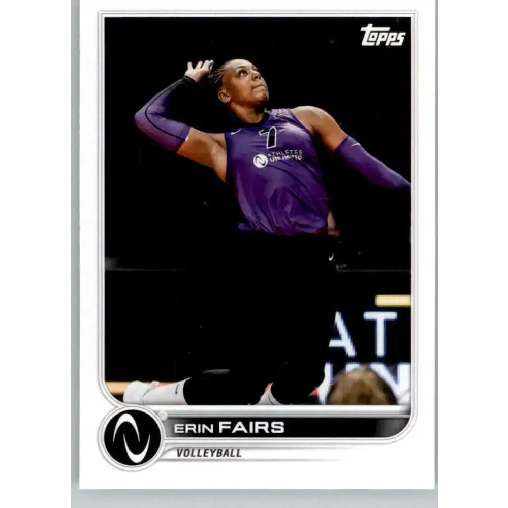 2023 Topps Athletes Unlimited All Sports 40 Erin Fairs Volleyball Card - Other
