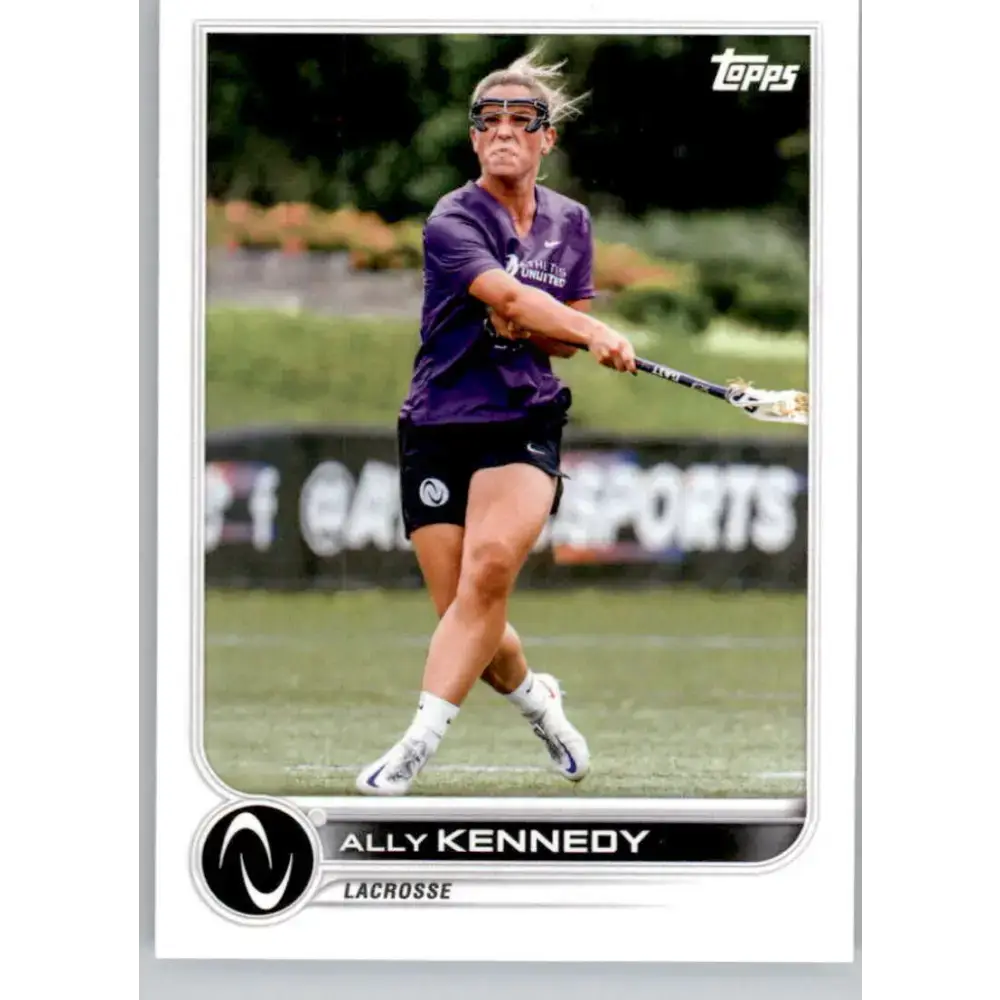 2023 Topps Athletes Unlimited All Sports 41 Ally Kennedy Lacrosse Card - Lacrosse Card Single