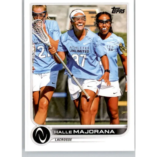2023 Topps Athletes Unlimited All Sports 49 Halle Majorana Lacrosse Card - Lacrosse Card Single