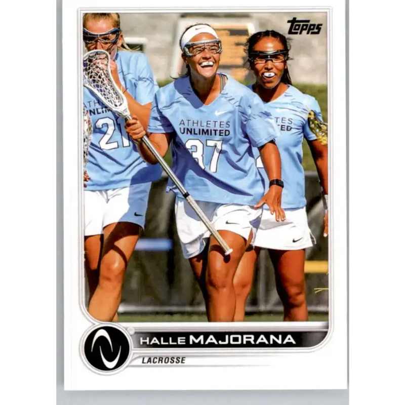 2023 Topps Athletes Unlimited All Sports 49 Halle Majorana Lacrosse Card - Lacrosse Card Single