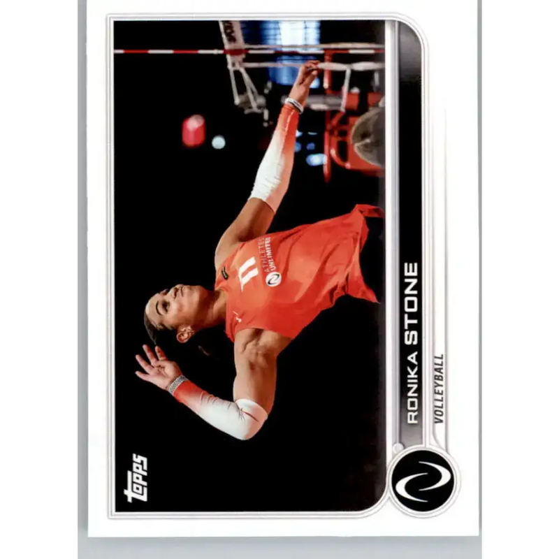 2023 Topps Athletes Unlimited All Sports 52 Ronika Stone Volleyball Card - Other