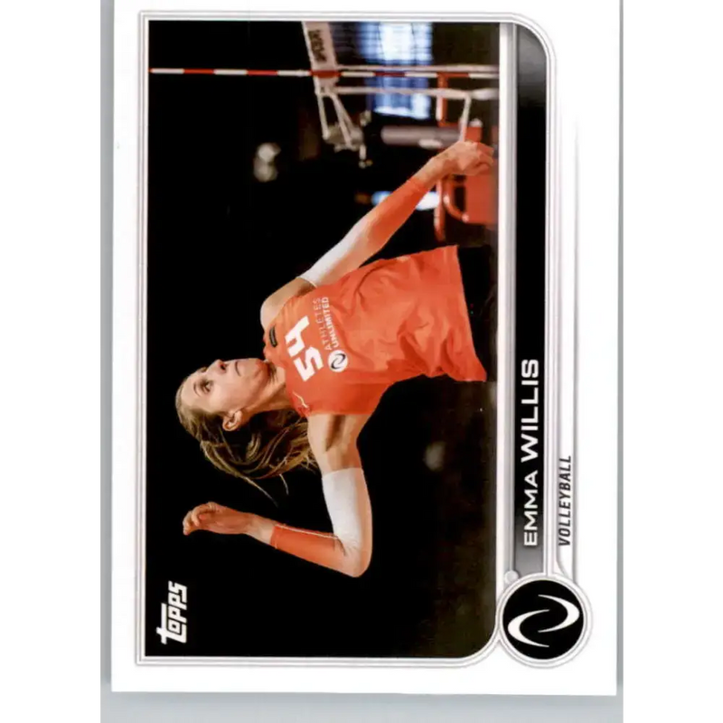 2023 Topps Athletes Unlimited All Sports 66 Emma Willis Volleyball Card - Other