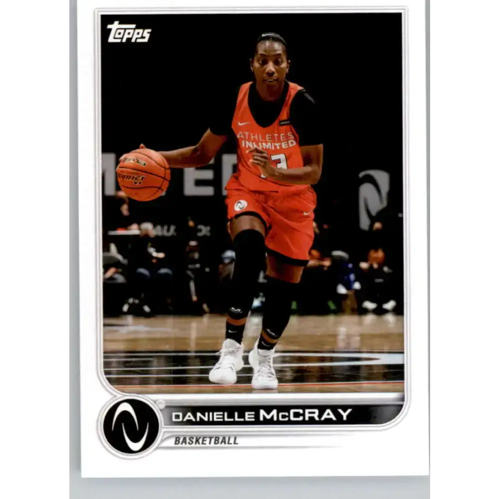 2023 Topps Athletes Unlimited All Sports 68 Danielle McCray Basketball Card - Basketball Card Single