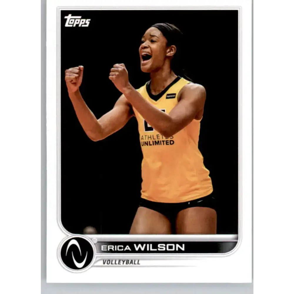 2023 Topps Athletes Unlimited All Sports 84 Erica Wilson Volleyball Card - Volleyball Card Single